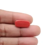 Red Coral Stone-6.68 Carat (7.34 Ratti)-Origin-Italy - Image 5