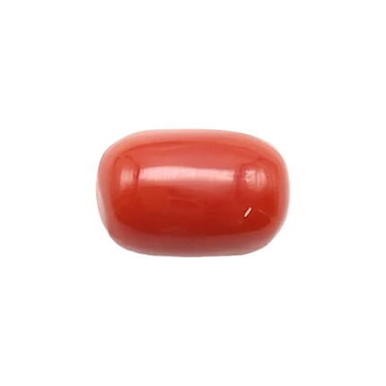 Red Coral Stone - 5.7 Carat (6.26 Ratti)-Origin-Italy
