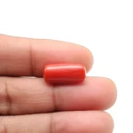Red Coral Stone-5.65 Carat (6.21 Ratti)-Origin-Italy - Image 5