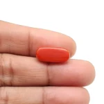 Red Coral Stone-5.69 Carat (6.25 Ratti)-Origin-Italy - Image 5