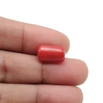 Red Coral Stone-6 Carat (6.61 Ratti)-Origin-Italy - Image 4