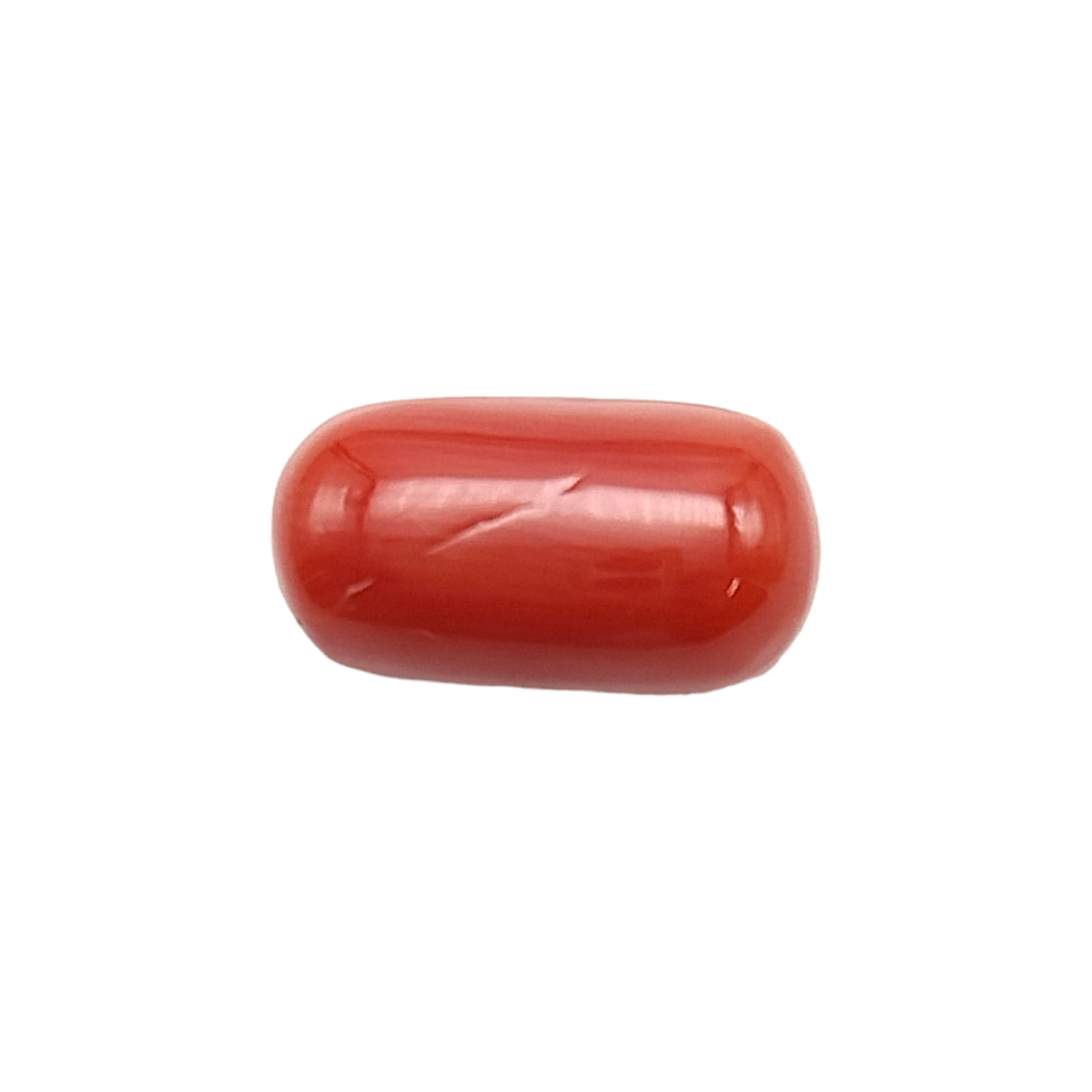 PhotoRoom-20240121_183428 Red Coral Stone - 5.25 Carat (5.76 Ratti)-Origin-Italy - Image 1